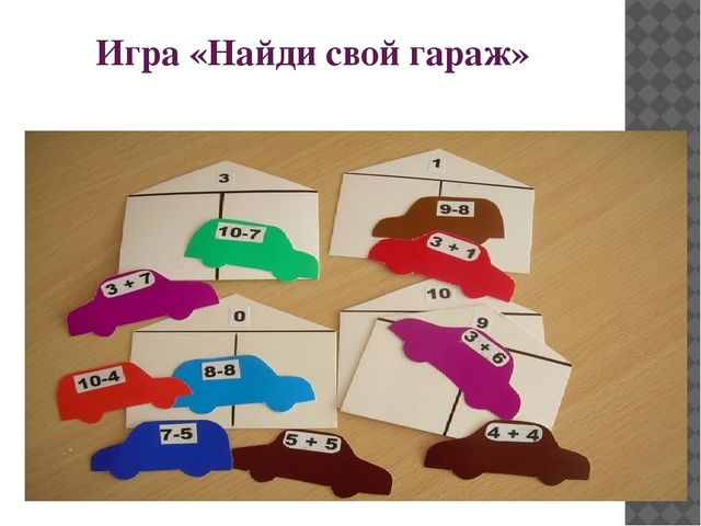 Дидактические игры по ФЭМП для дощеольников
