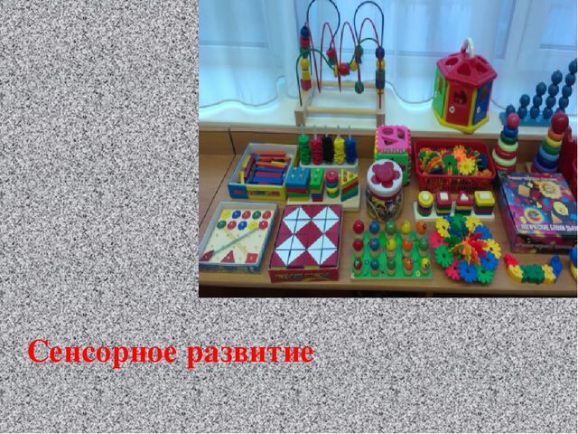 Презентация на тему "Сенсорное развитие"