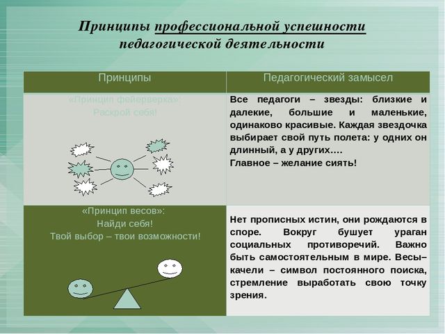 Принципы профессиональной деятельности. Принципы работы успешного педагога. Принципы профессионала. Принципы педагогической деятельности.