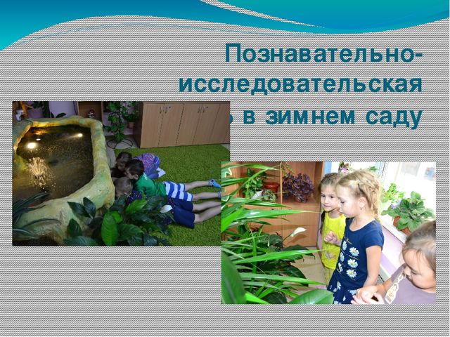 Презентация на тему: Познавательно-исследовательская деятельность