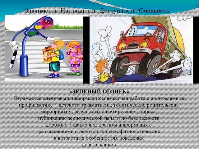Презентация на тему "Обучаем детей правилам дорожного движения"