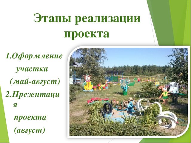 Презентация проекта "Двор моей мечты"