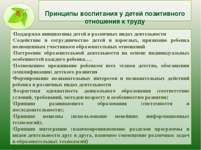 Презентация на тему: Трудовое воспитание в МДОУ в свете ФГОС