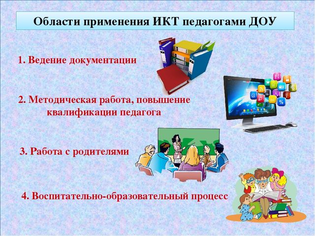 «Использование ИКТ при организации образовательного процесса в ДОУ»
