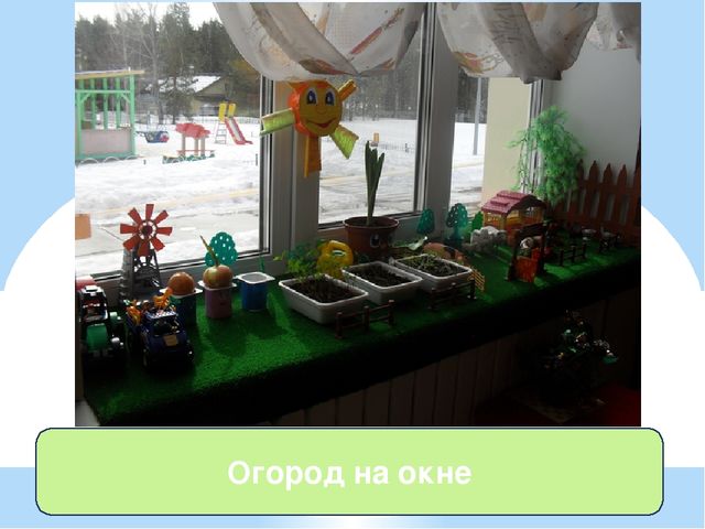 Презентация "Развивающая среда в гуппе младшего дошкольного возраста. Наш подоконник"