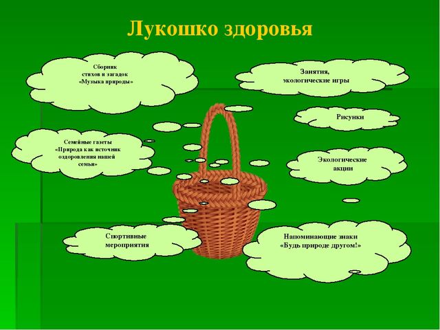 Проект "Природа и наше здоровье"