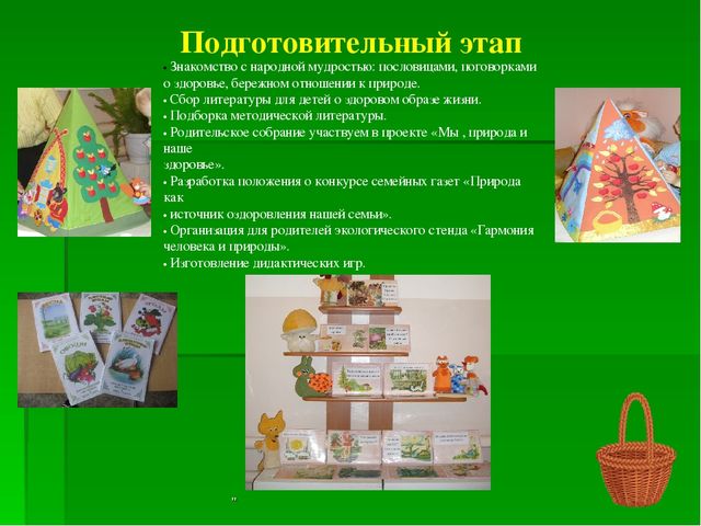 Проект "Природа и наше здоровье"