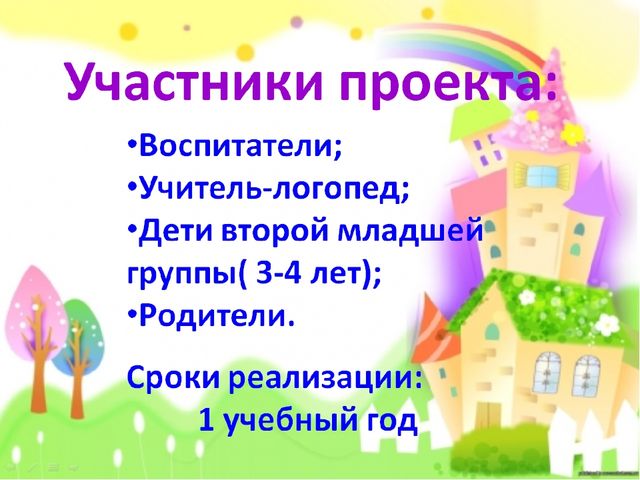 Презентация проекта по развитию речи для младших дошкольников "Кубигород"