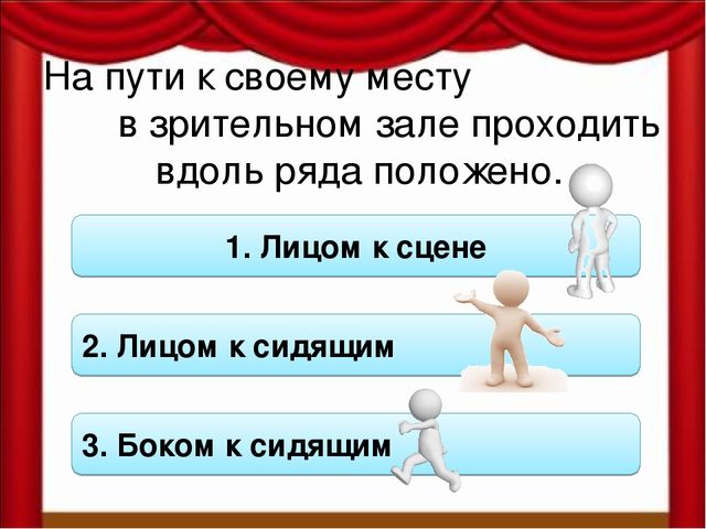 Как вести себя в театре