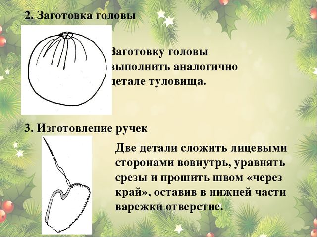 Мастер-класс: Изготовление новогоднего сувенира Дед Мороз