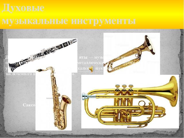 Презентация на тему "Музыкальные инструменты в детском саду"