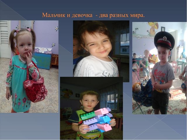 Презентация на тему:Воспитание мужественности и женственности в младшем дошкольном возрасте.
