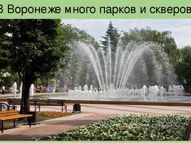 Мой любимый город - Воронеж.