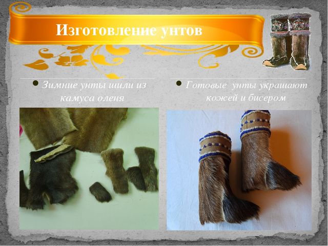 Презентация по дополнительному образованию на тему "Национальный эвенкийский костюм"