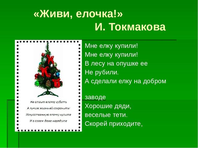 Презентация по экологическому воспитанию "Берегите елочку!"