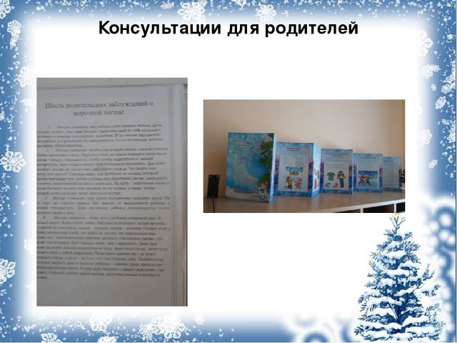 Презентация - отчёт по проекту "Зимушка - зима"