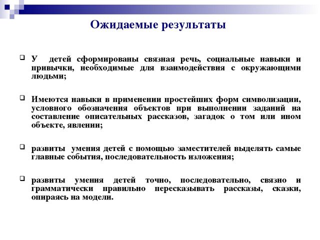 Метод наглядного моделирования как средство развития речи детей дошкольного возраста