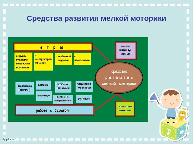 Развиваем мелкую моторику у детей от 3 до 5 лет