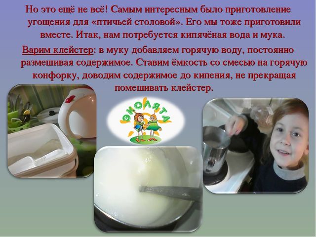 Презентация мастер-класс "Изготовление кормушки" на тему: "Птичья столовая"