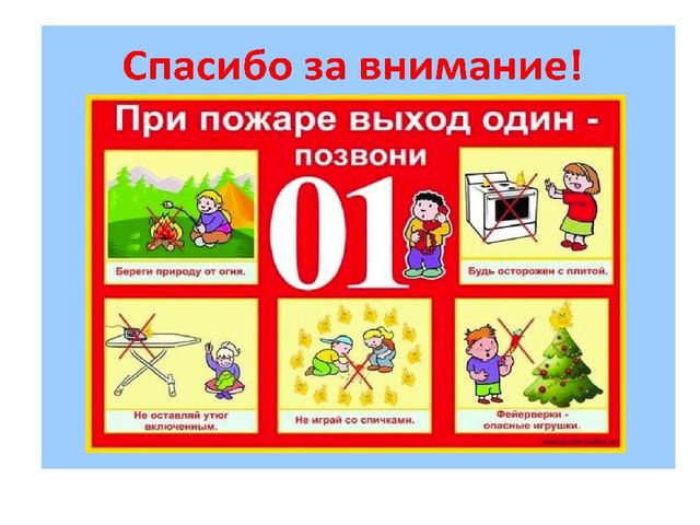 Презентация на тему "Осторожно-огонь"