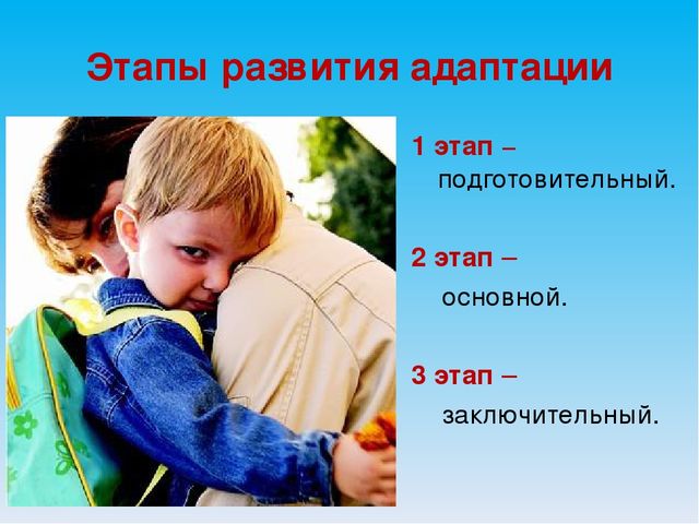 Презентация "Организация, адаптация ребенка в детском саду"