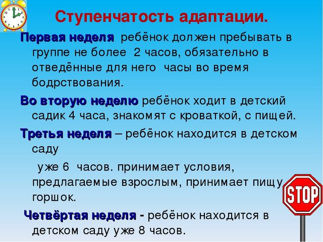 Презентация "Организация, адаптация ребенка в детском саду"