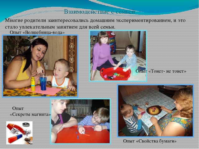 «Детское экспериментирование как метод познания»
