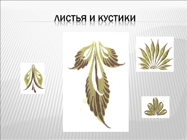 Знакомство дошкольников с городетской росписью