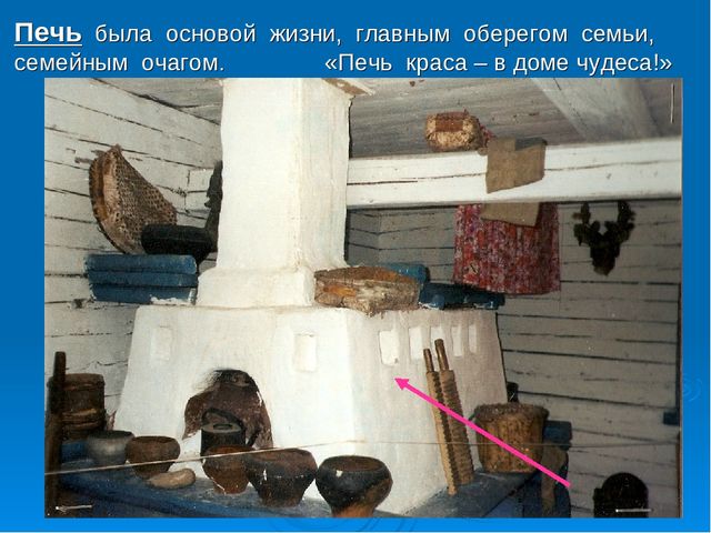 Знакомство дошкольников с интерьером русской избы