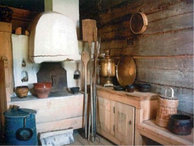 Знакомство дошкольников с интерьером русской избы