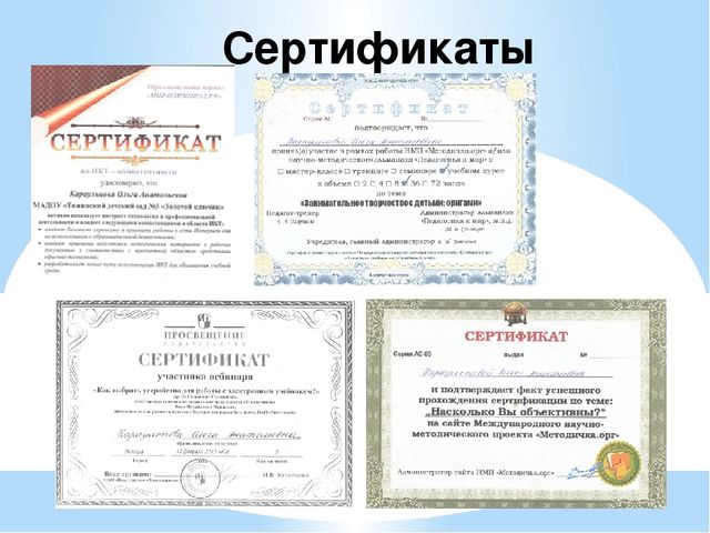 Презентация портфолио "Мои достижения"