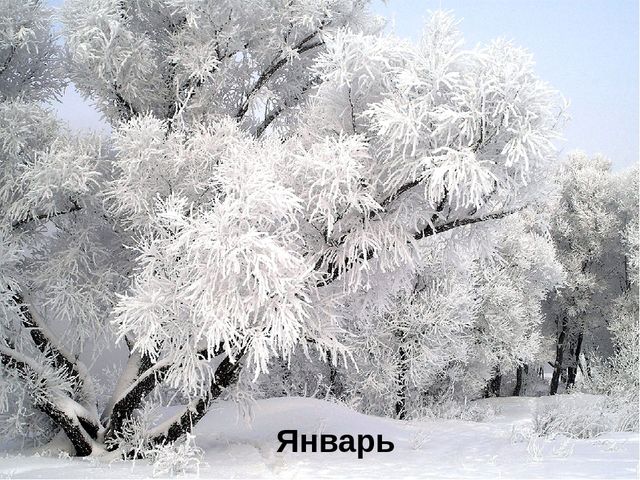 Обучающая презентация по развитию речи для детей 4-5 лет "Идёт волшебница зима"