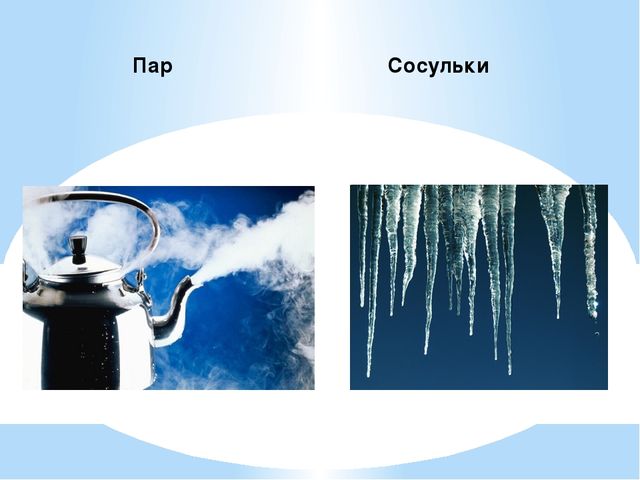 Презентация "Превращения воды" в старшей группе