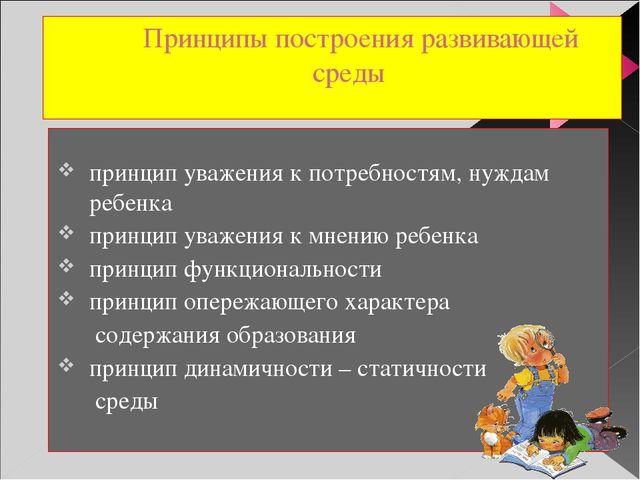 Презентация на тему "Предметно-развивающая среда группы в ДОУ"