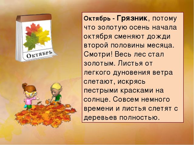 Презентация "Осень" для средней группы