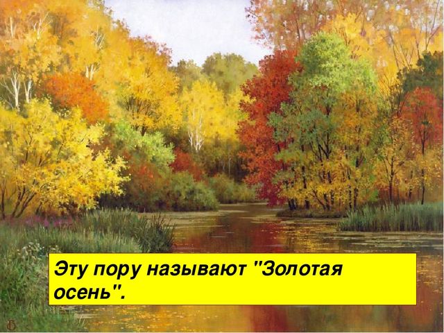 Презентация "Осень" для средней группы