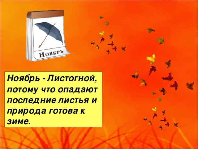 Презентация "Осень" для средней группы