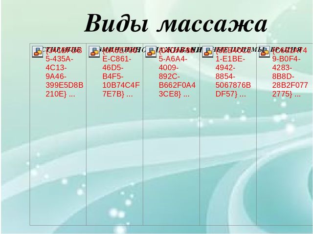 Презентация по теме "Детский массаж".