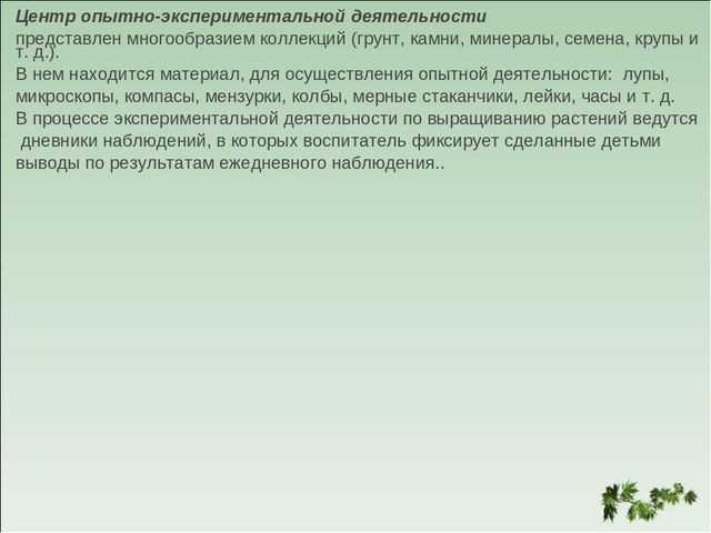 Презентация "Особенности развивающей среды в дошкольном учреждении"