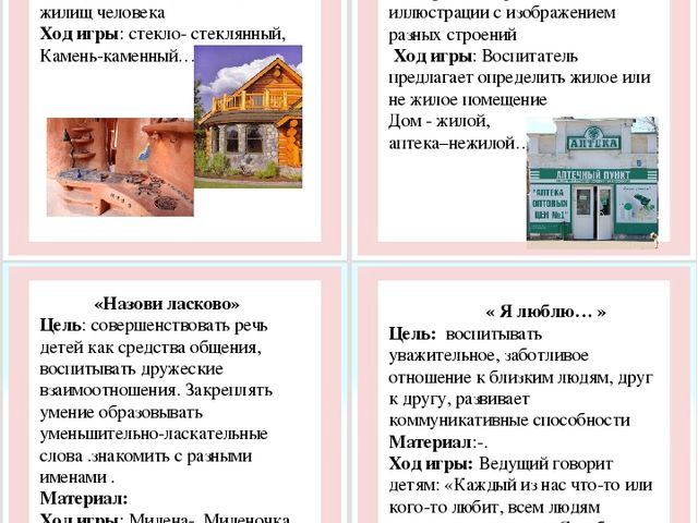 Картотека дидактических игр по нравственно- патриотическому воспитанию