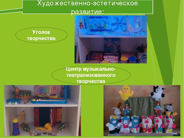 Презентация по теме - предметно-развивающая среда (дошкольники)