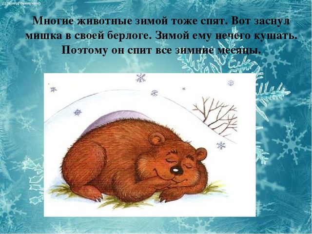Презентация на тему "Зима" для детей младшего возраста