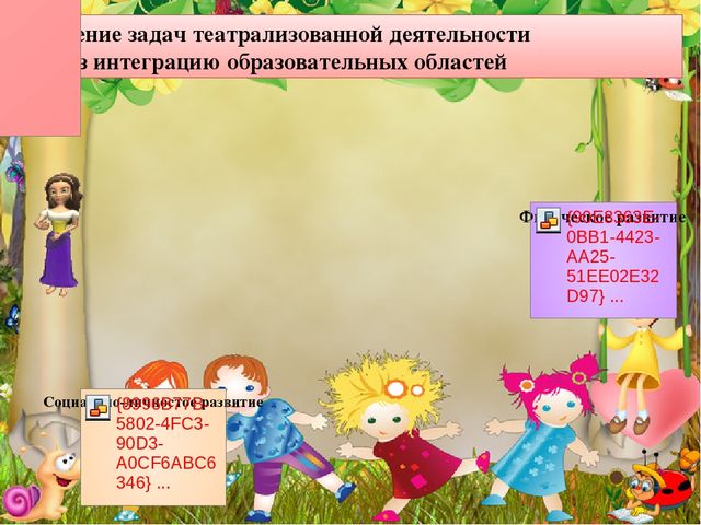 Развитие творческих способностей детей посредством театрализованной деятельности
