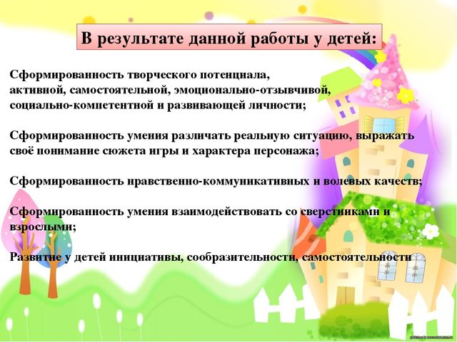 План самообразования по теме развитие творческих способностей детей в изобразительной деятельности