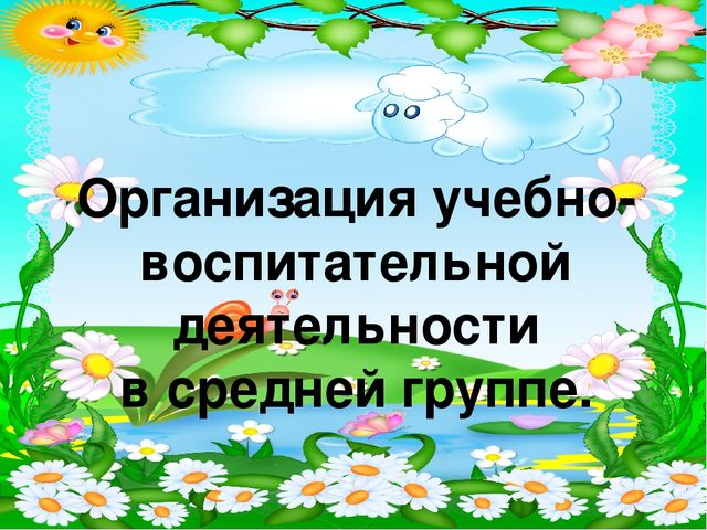Консультация для педагогов "Организация учебно- воспитательной деятельности дошкольников"