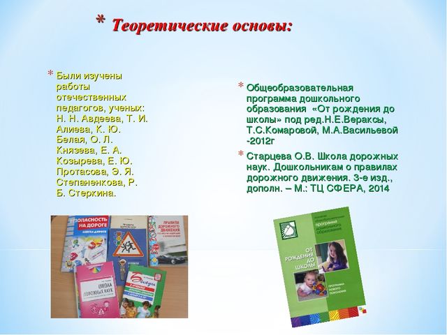 Педагогический проект «Школа дорожных наук»
