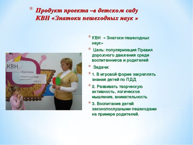 Педагогический проект «Школа дорожных наук»