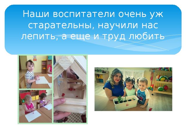 Презентация "Детский сад день за днем"