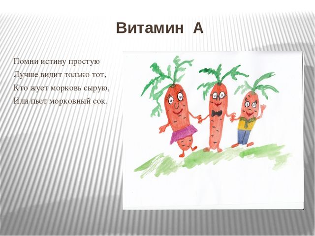 Презентация «Витамины я люблю – быть здоровым я хочу»