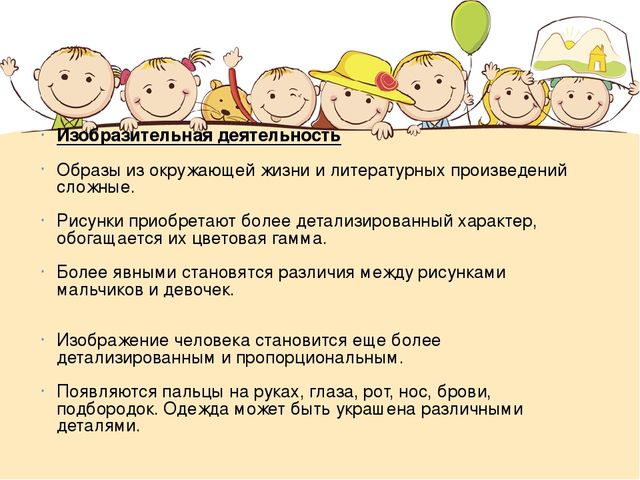Презентация "Возрастные особенности детей 6-7 лет"